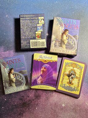 saints and angels oracle cards Doreen Virtue